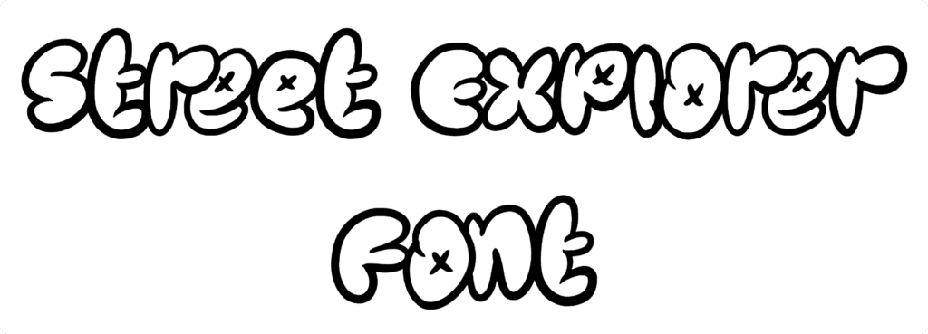 Street Explorer Font Download