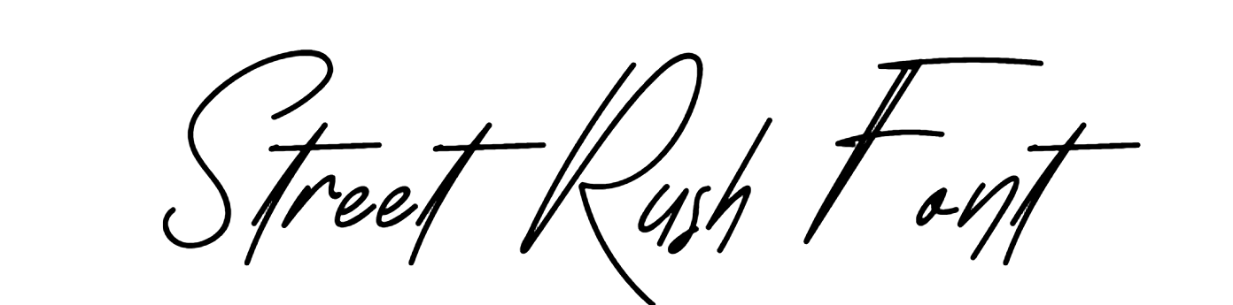 Street Rush Font Download