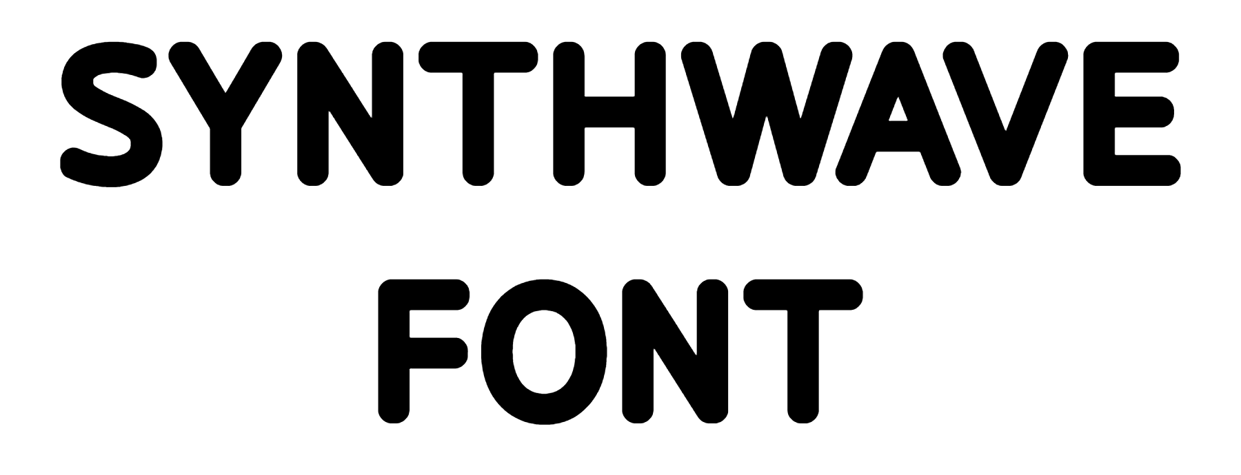 Synthwave Font Download