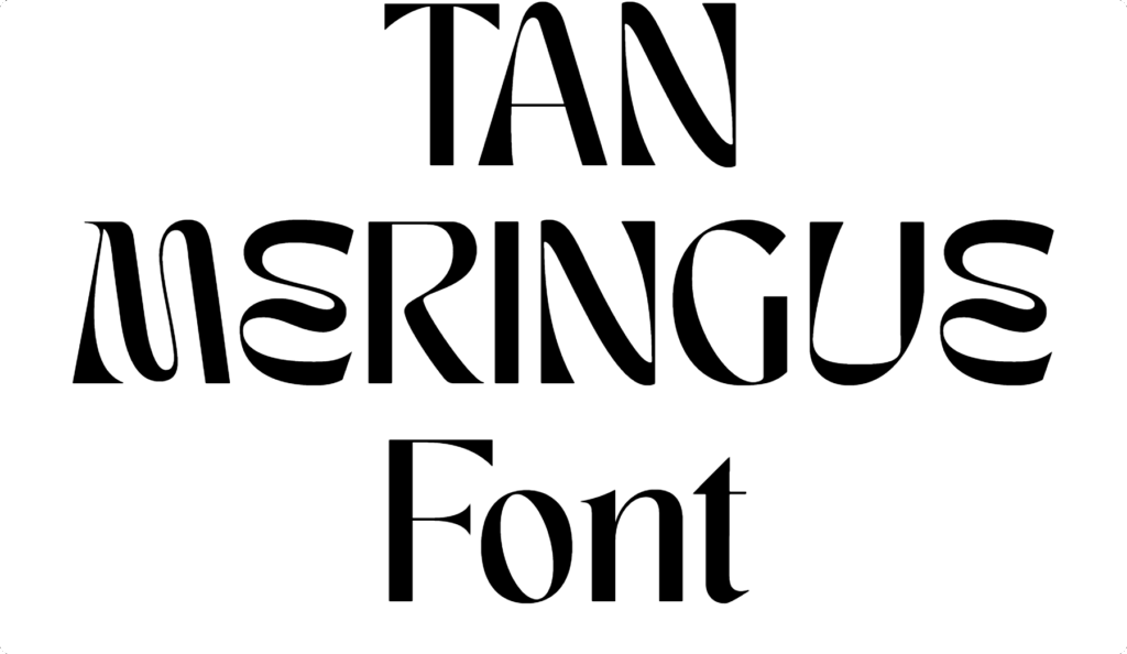 TAN MERINGUE Font Download