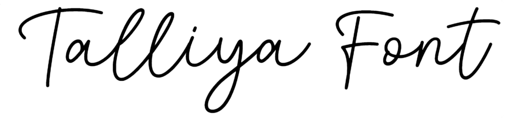 Talliya Font Download