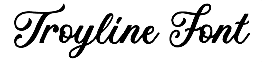 Troyline Font Download