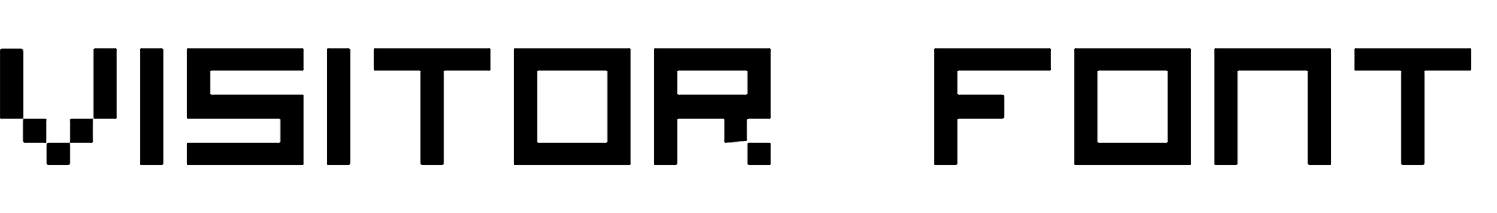 Visitor Font Download