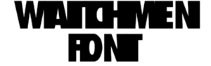 Watchmen Font Download
