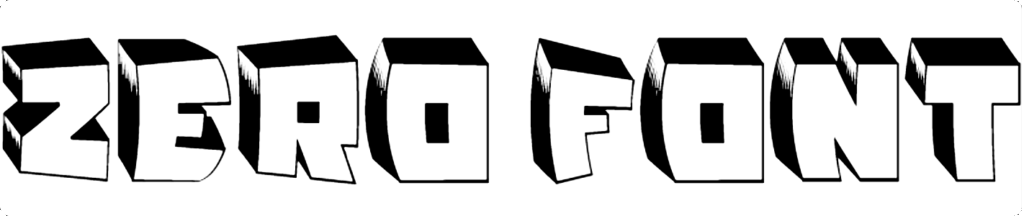 Zero Font Download