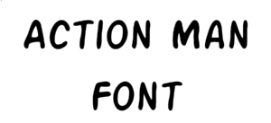 Action Man Font Download