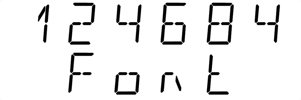 AlphaNum 14Seg Font Download