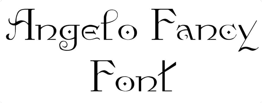 Angelo Fancy Font Download