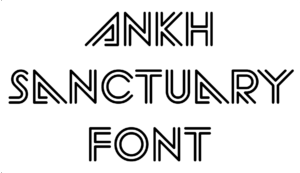 Ankh Sanctuary Font Download
