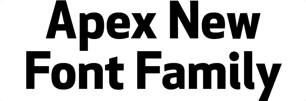 Apex New Font Download