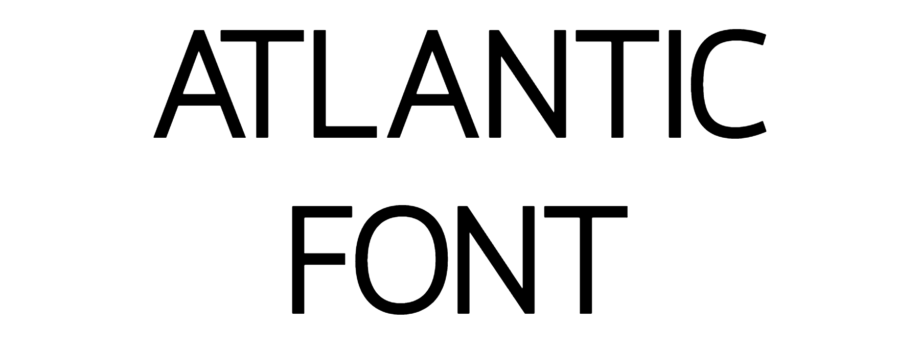 Atlantic Font Download