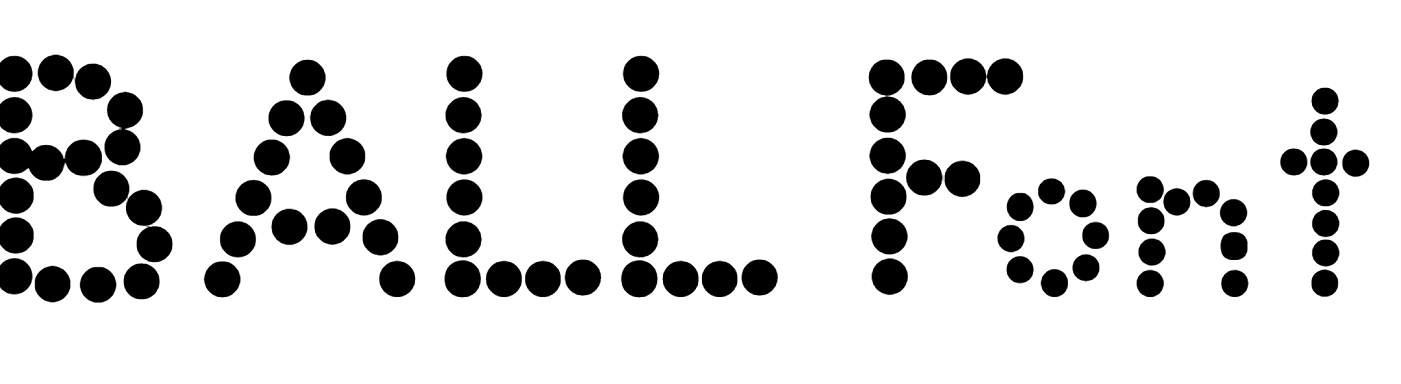 BALL Font Download