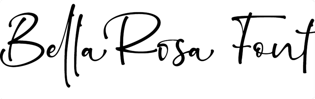 BellaRosa Font Download
