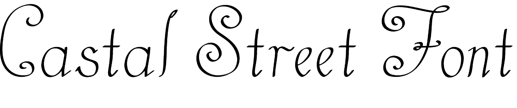 Castal Street Font Download