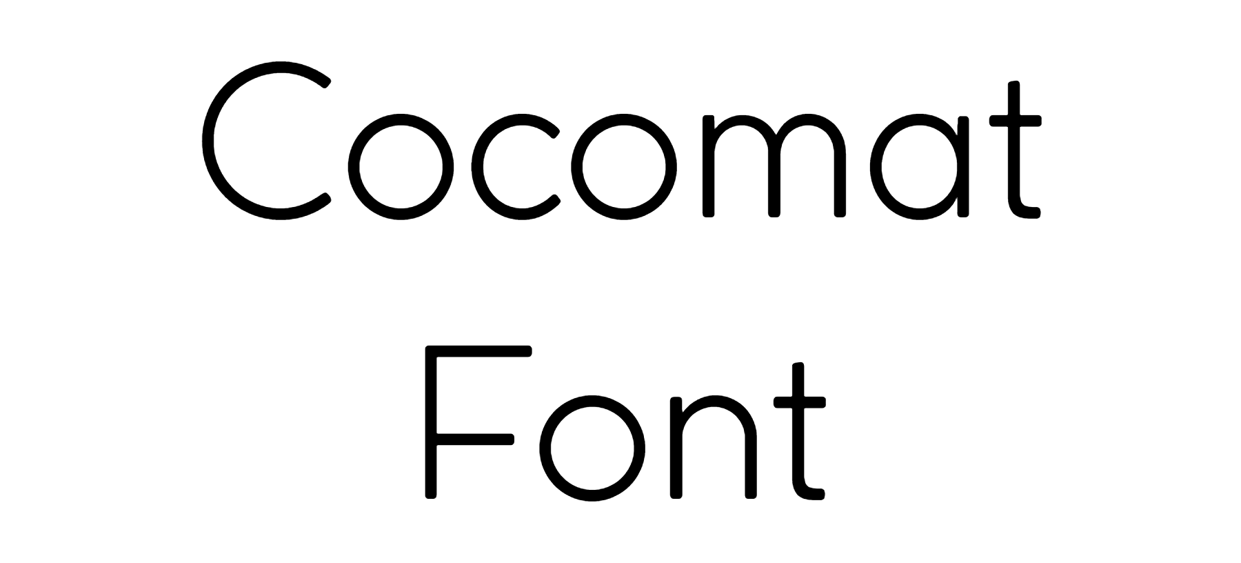 Cocomat Font Download