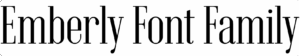 Emberly Font Download