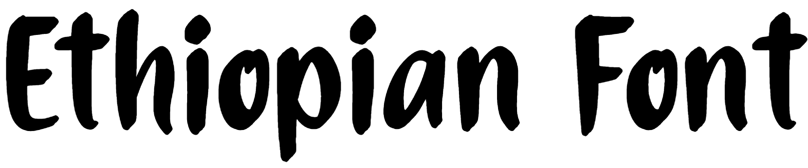 Ethiopian Font Download