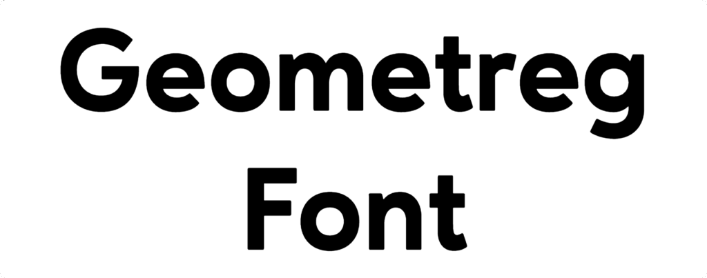 Geometreg Font Download