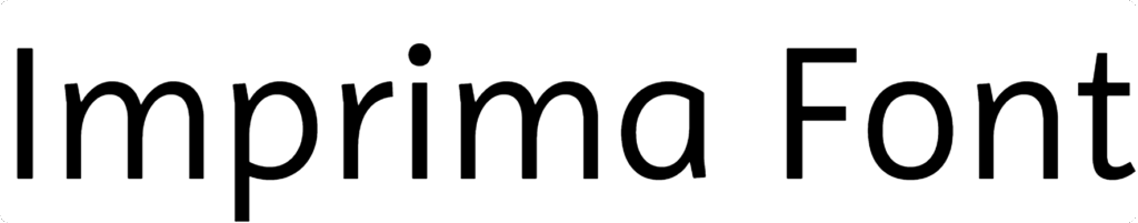 Imprima Font Download