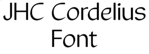 JHC Cordelius Font Download
