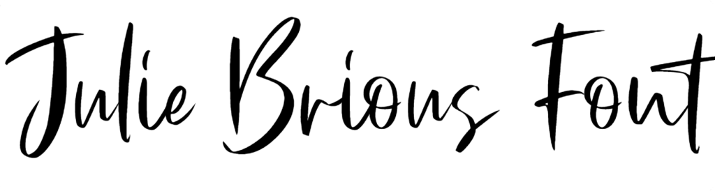 Julie Brious Font Download