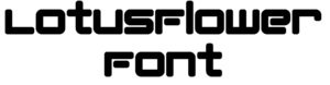 LotusFlower Font Download