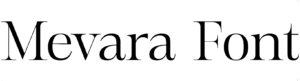Mevara Font Download
