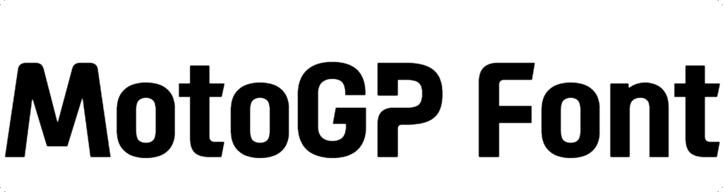 MotoGP Font Download