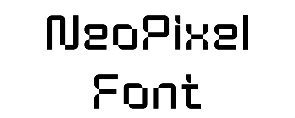 NeoPixel Font Download