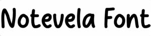 Notevela Font Download