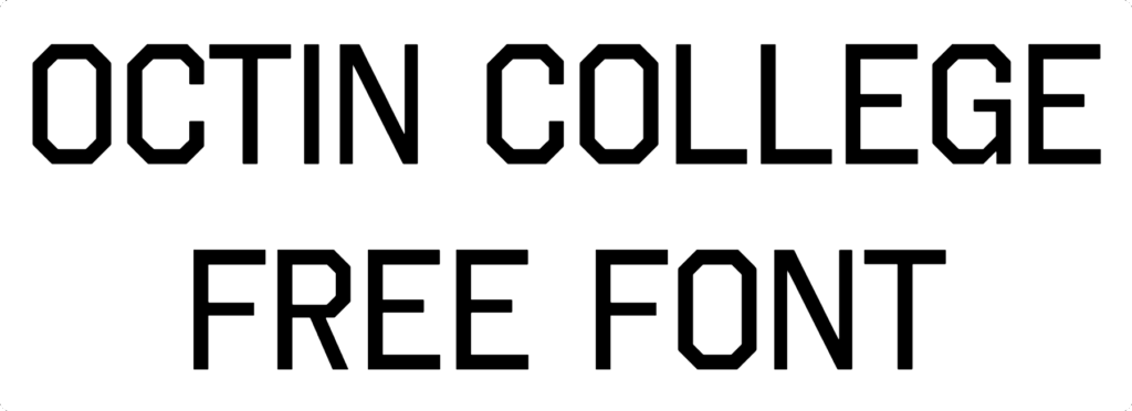 Octin College Free Font Download