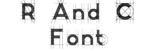 R And C Font Download
