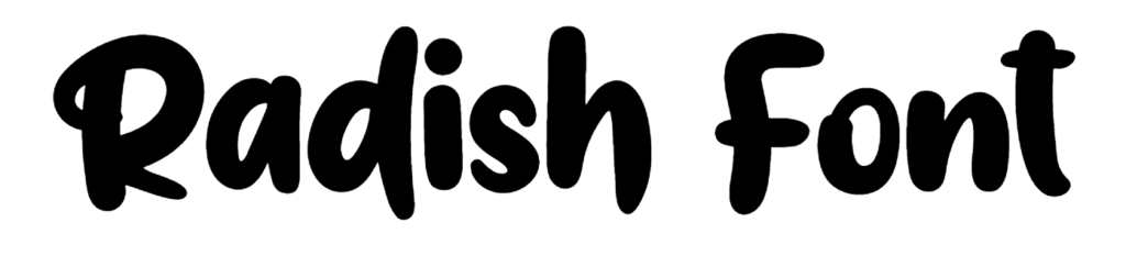 Radish Font Download