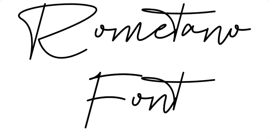 Rometano Font Download