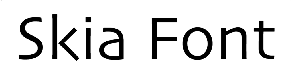 Skia Font Download
