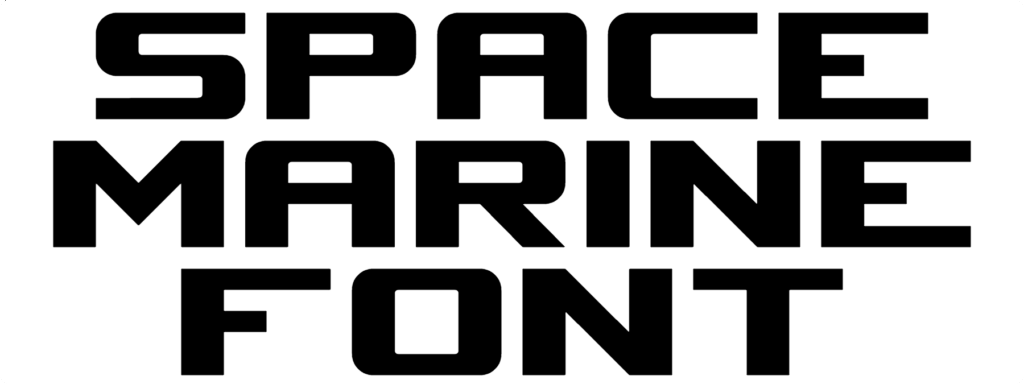 Space Marine Font Download