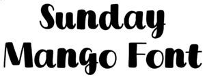 Sunday Mango Font Download