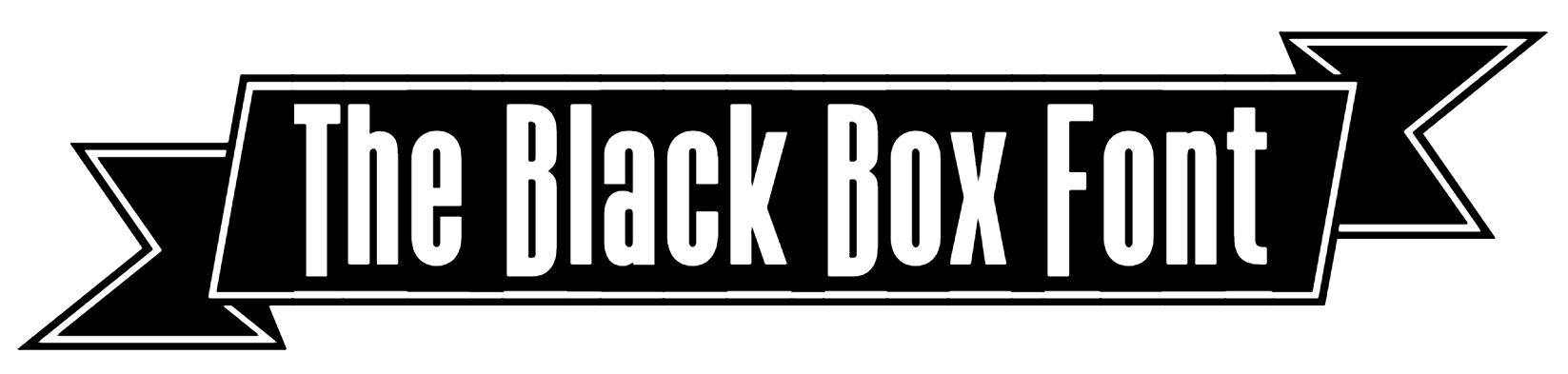 The Black Box Font Download