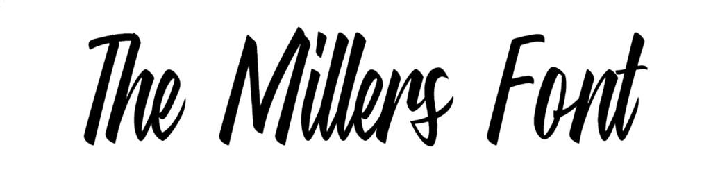The Millers Font Download