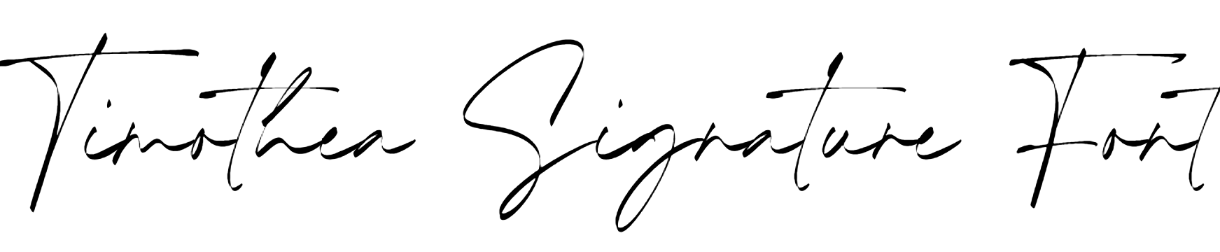 Timothea Signature Font Download