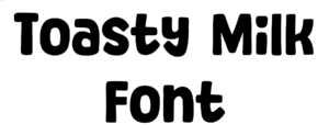 Toasty Milk Font Download