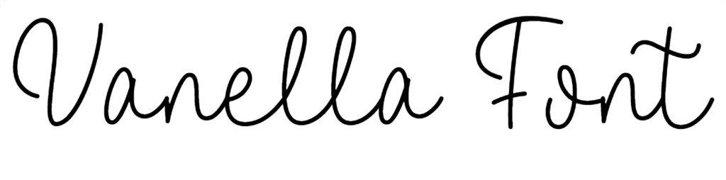 Vanella Font Download