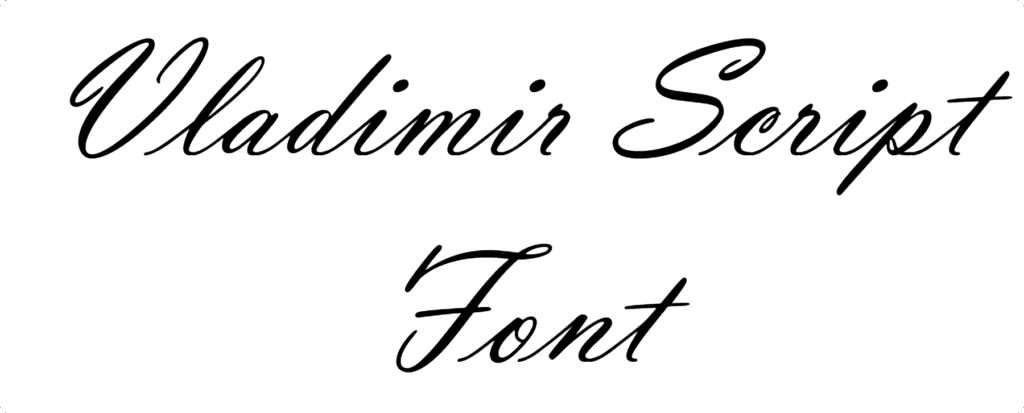 Vladimir Script Font Download