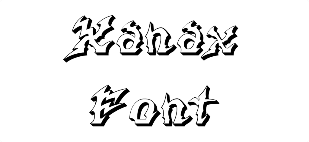 Xanax Font Download