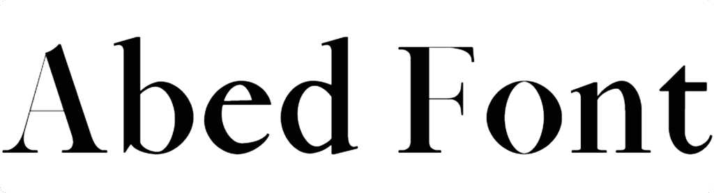 Abed Font Download