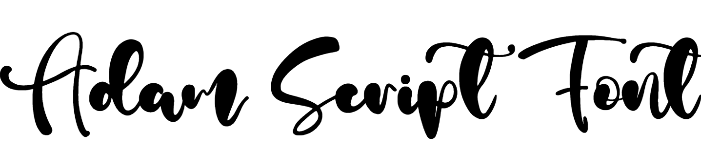 Adam Script Font Download