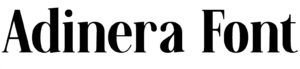 Adinera Font Download