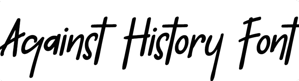 Against History Font Download