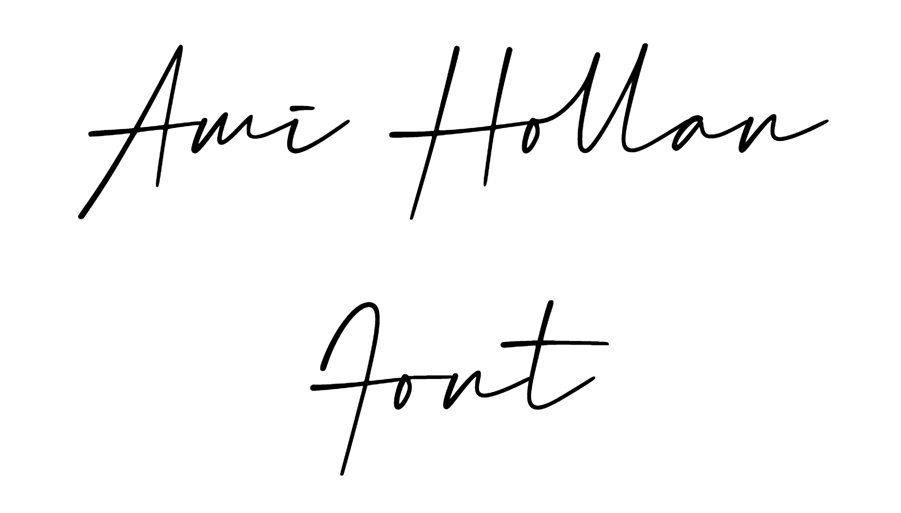 Ami Hollan Font Download