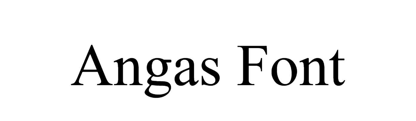 Angas Font Download